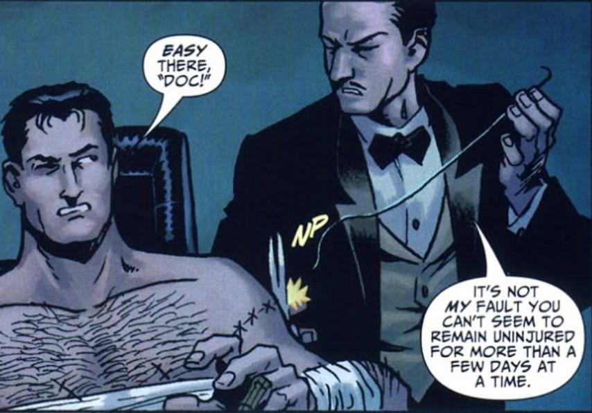 Comic book panel